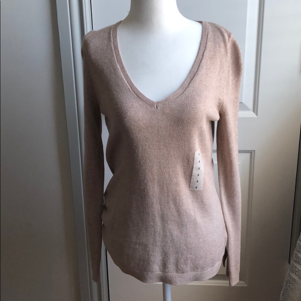 Nude colored long sleeve